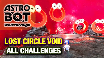 Lost Circle Void: Unlock & Beat Rolling Rampage, Swinging Sentries, Magnetic Mayhem, Ropeway Rally