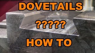 Easy DOVETAILS... How to make and measure for tool holders on lathes, the Dorian or Aloris type...