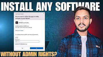 How To Install Any software without Admin Rights 2024 | Install Any App without Admin privileges