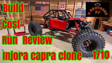 Injora 1/10 capra clone rock crawler how to build, run, review