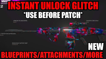 *NEW* INSTANT UNLOCK GLITCH MW3 in 1 MIN! BLUEPRINTS/ATTACHMENTS/MORE! MW3 GLITCHES! WARZONE GLITCH!