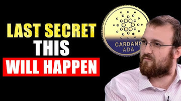 Charles Hoskinson REVEALS HIS LAST SECRET WARNING About CARDANO ADA