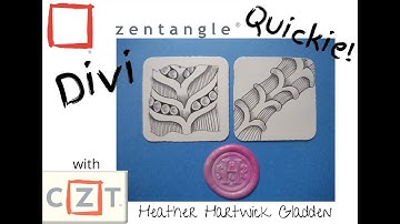 Divi | Zentangle® Quickie