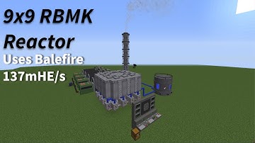 9x9 RBMK Design Using Balefire Fuel || HBM