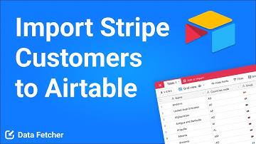How to Import Stripe Customers to Airtable