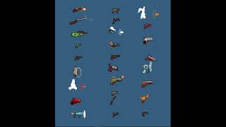 [Unity Asset]  Pixel Guns & Animations