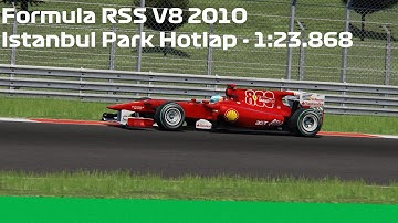 Ferrari F10 (Formula RSS V8 2010) - Istanbul Park Hotlap (1:23.868) - Assetto Corsa