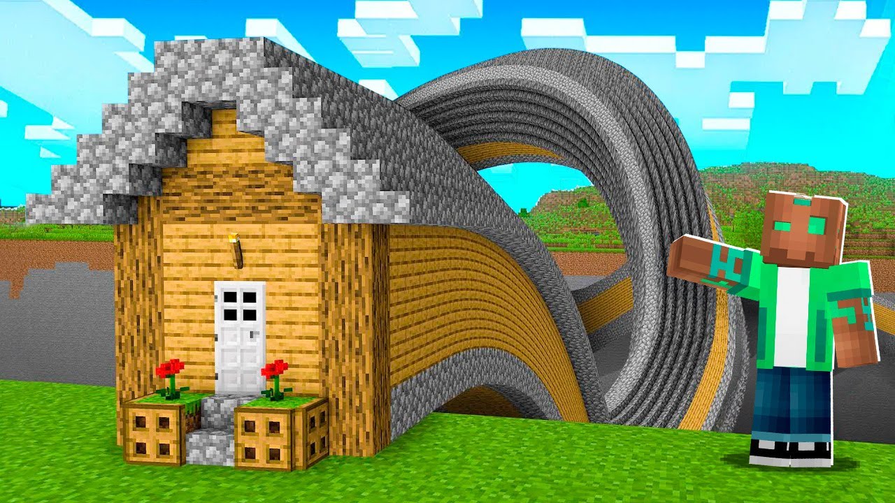 Hice La CASA Más LARGA de Minecraft!