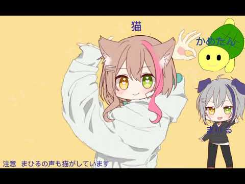 [歌ってみた]グッバイ宣言/猫&まひる&かめたん