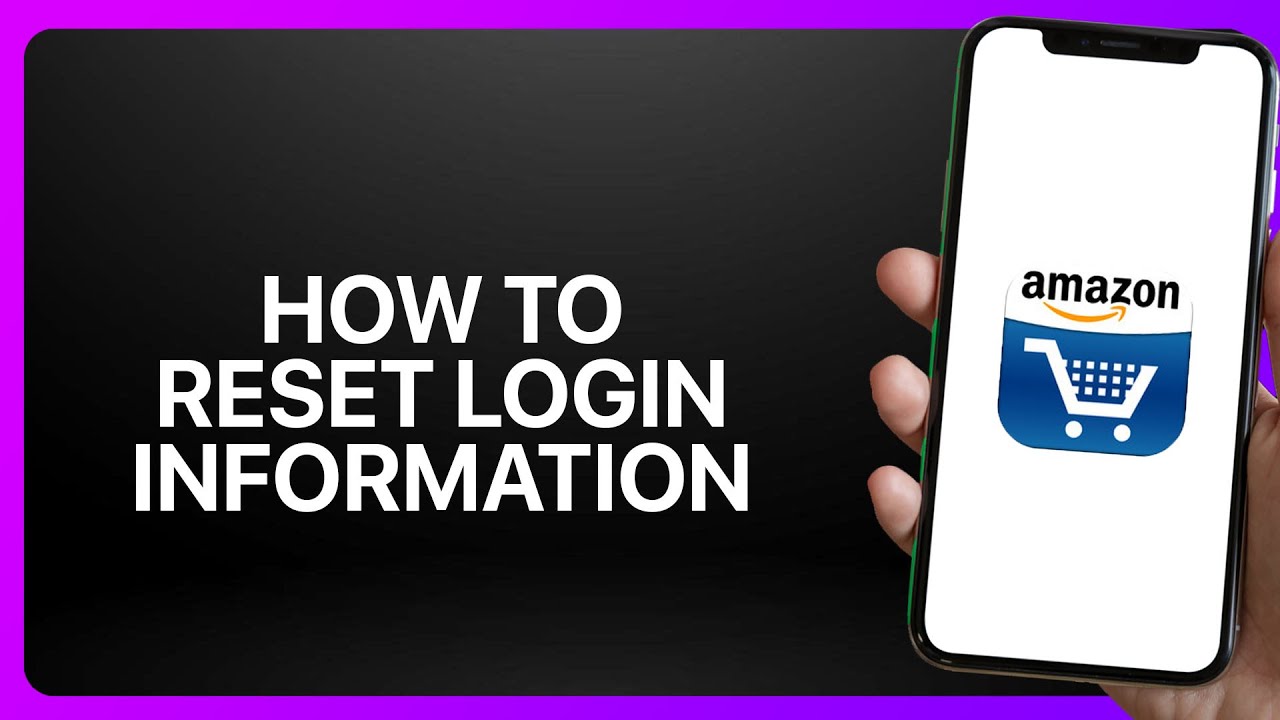 Как сбросить данные для входа в приложение Amazon Shopping 2025! Руководство