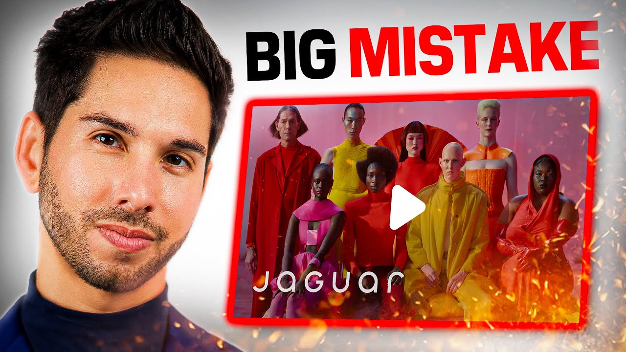 My thoughts on Jaguar's Woke $40 Million Rebrand
