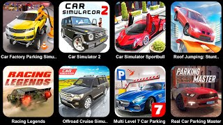 Car Simulator 2,Car Simulator Sportbull,Car Factory Parking Simulator,Roof Jumping: Stunt Driver screenshot 5