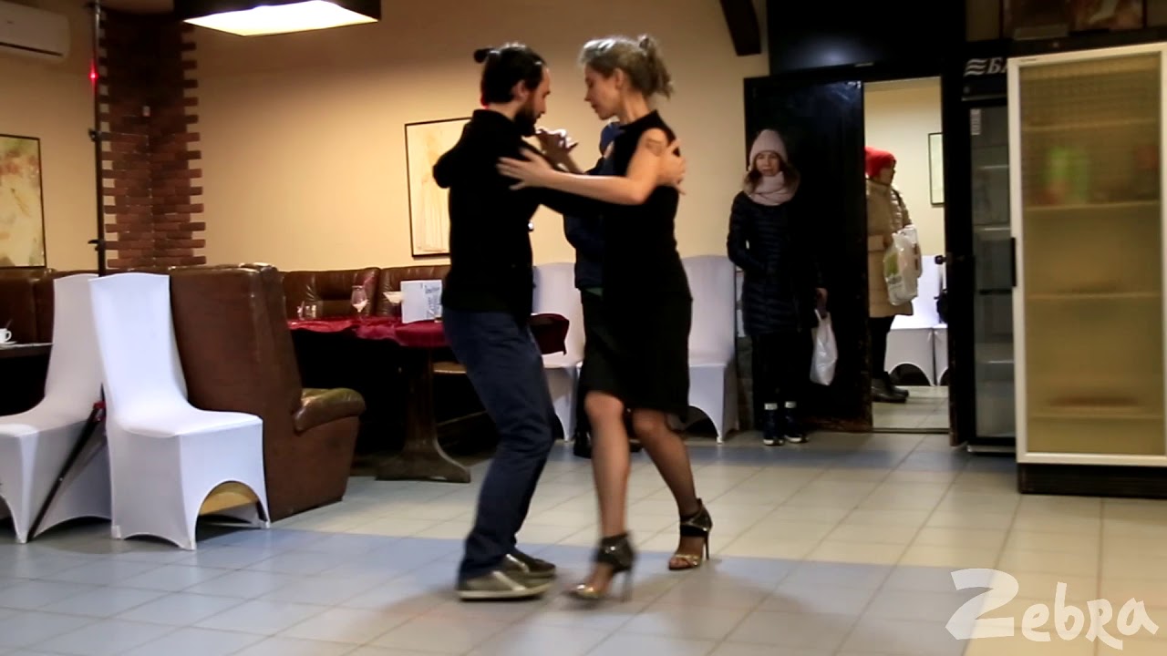 Танго в ZebraDance / Денис Хлызов и Екатерина Иващенко