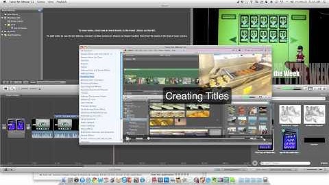 Tutor for iMovie from Noteboom Productions