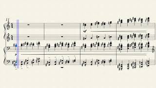 Maurice Ravel - Frontispice O70 (1918)