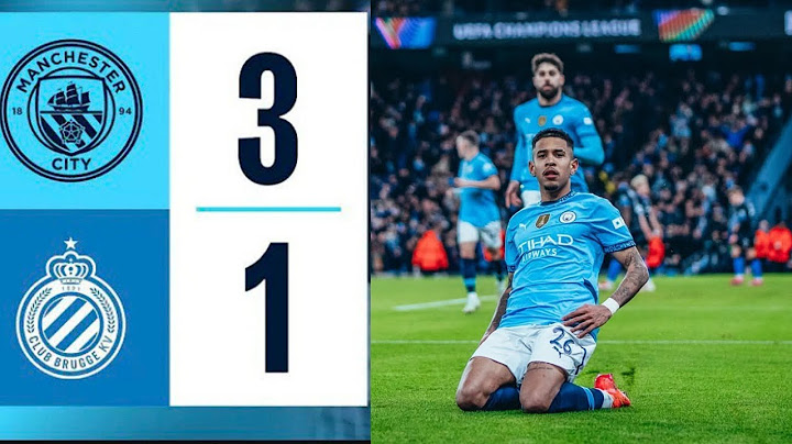 HIGHLIGHTS! City fightback secures place in Champions League play-offs | Man City 3-1 Club Brugge