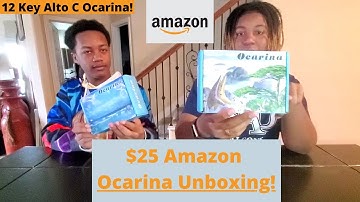 Unboxing A 12 Key Alto C Ocarina | $25 Amazon Ocarina Unboxing!