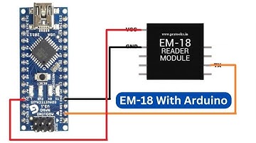 EM18 Rfid Reader Module interfacing with Arduino | RFID