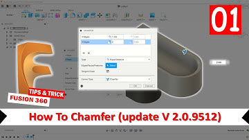 Fusion 360 How To Chamfer Guide Update V 2.0.915