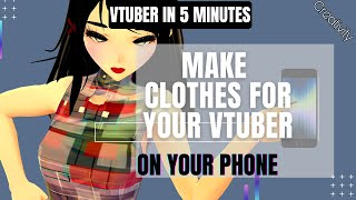 How To Make VTuber Clothes for VRoid on Phone FAST! screenshot 2