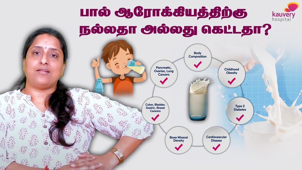 Is Milk Good or Bad for Health? Tamil YouTube