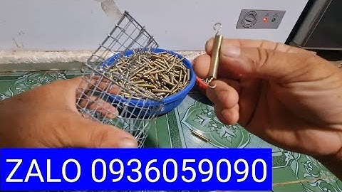 Hướng dẫn lắp lò xo bẫy chuột đúng cách. Bán lò xo bẫy chuột đồng, bán lò xo bẫy chuột cống nhum.