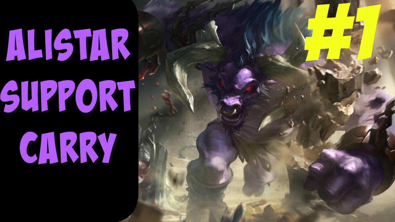 lets play a little game How to Carry as Alistar #1 -- Only Support to Diamond Series -- League of Legends