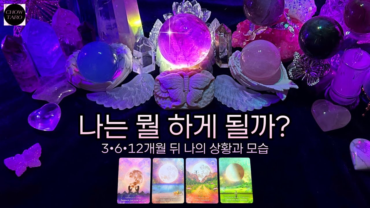 [타로]🦋3•6•12개월 후 나의 모습과 내가 피해 갈 수 없는 것•내가 생각하는 걸 정말 하게 될까?🔮