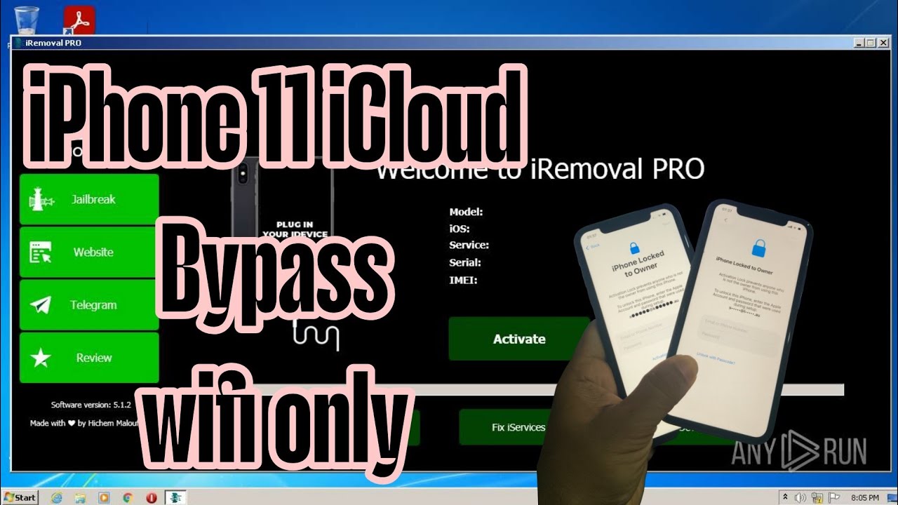 iPhone 11 iCloud ဖြုတ်မယ်(wifi only)