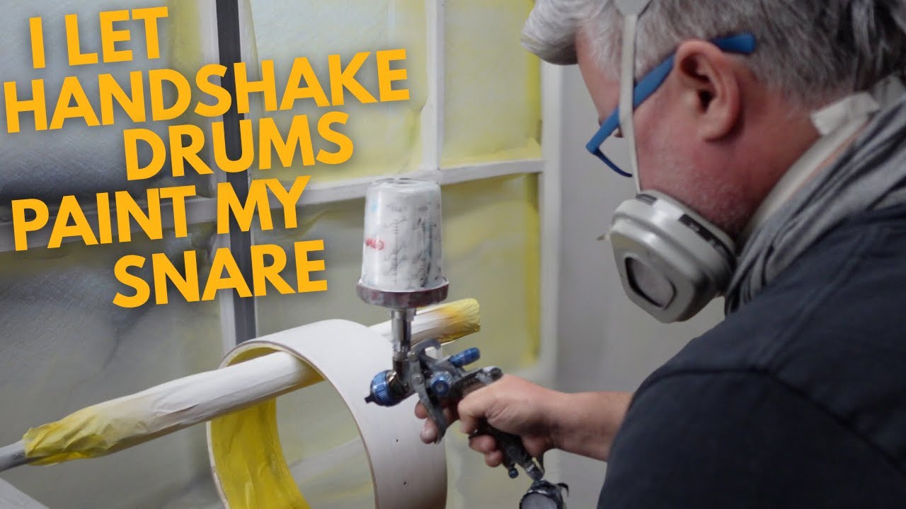 I Let Handshake Drums Paint This Vintage Ludwig...