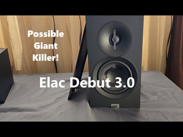Полочна акустична система Elac Debut 3.0 DB63-BK Bookshelves Speaker