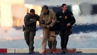 Maduro es trasladado a los tribunales en Nueva York