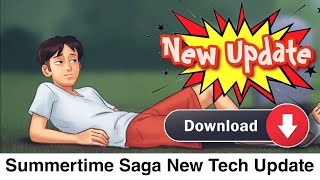 Finnally NEW TECH UPDATE v21.0.0 Download Now | Summertime Saga New Update | StarSip Gamer