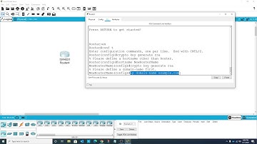 Troubleshooting: Generating Crypto Keys for SSH in Packet Tracer
