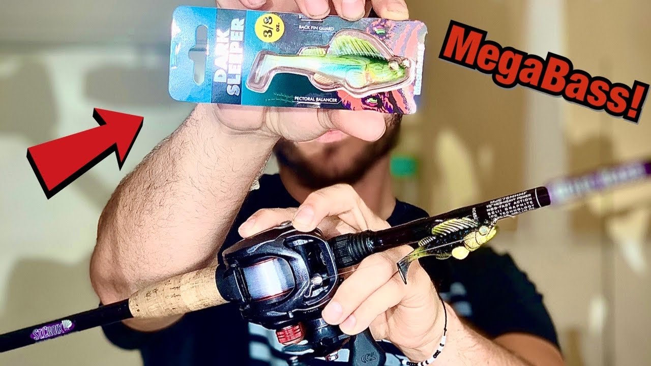 MEGABASS DARK SLEEPER! Most insane Swimbait!