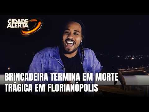 Jovem é atropelado após cair na pista no bairro Pantanal, em Florianópolis