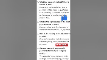 SAP FICO Interview Questions and Answers #Fico interview questions and answers