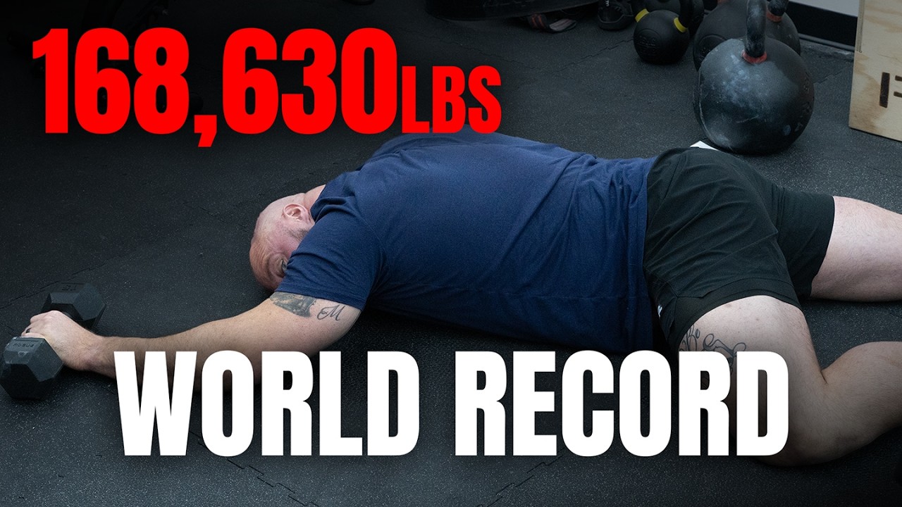 Задача на установление МИРОВОГО РЕКОРДА весом 168 630 фунтов (Вы справитесь?)