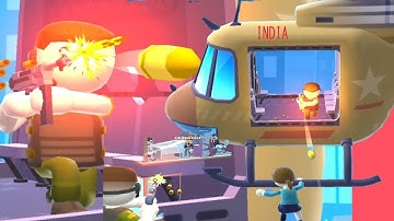 HELICOPTER ESCAPE 3D - Walkthrough Gameplay Part  - II ALL LEVELS  (iOS Android)