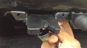 2005-2009 Mustang Trunk Latch Noise Repair
