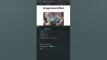 Image Hover Effect in CSS