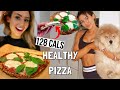 HEALTHY & EASY Homemade Pizza! low-carb, high protein