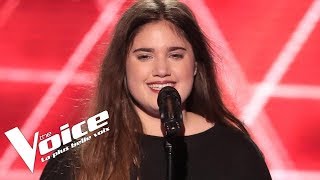 Video thumbnail of "Serge Gainsbourg - Comme un boomerang | Sherley Paredes | The Voice France 2018 | Blind Audition"