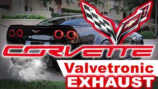 CORVETTE C6 sound ZEN-Rage Valvetronic Exhaust System