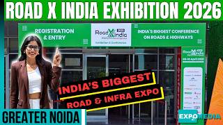 RoadX India 2026 Full Tour 🚧 India’s Biggest Road & Highway Infrastructure Expo