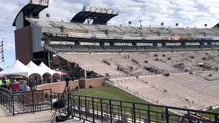 Entering Memorial Stadium at Mizzou: Florida Gators at Missouri Tigers football | Faurot Field