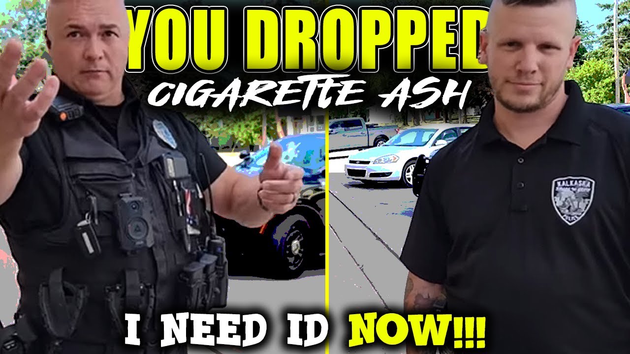 can police officers smoke cigarettes Detained For Smoking A Cigarette | Cops Will Use Anything To Get Your ID
