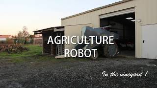 Agriculture Robot SITIA :  in the vineyard