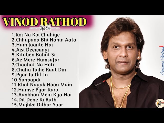 Best Of Vinod Rathod | Evergreen Best 90s Songs class=
