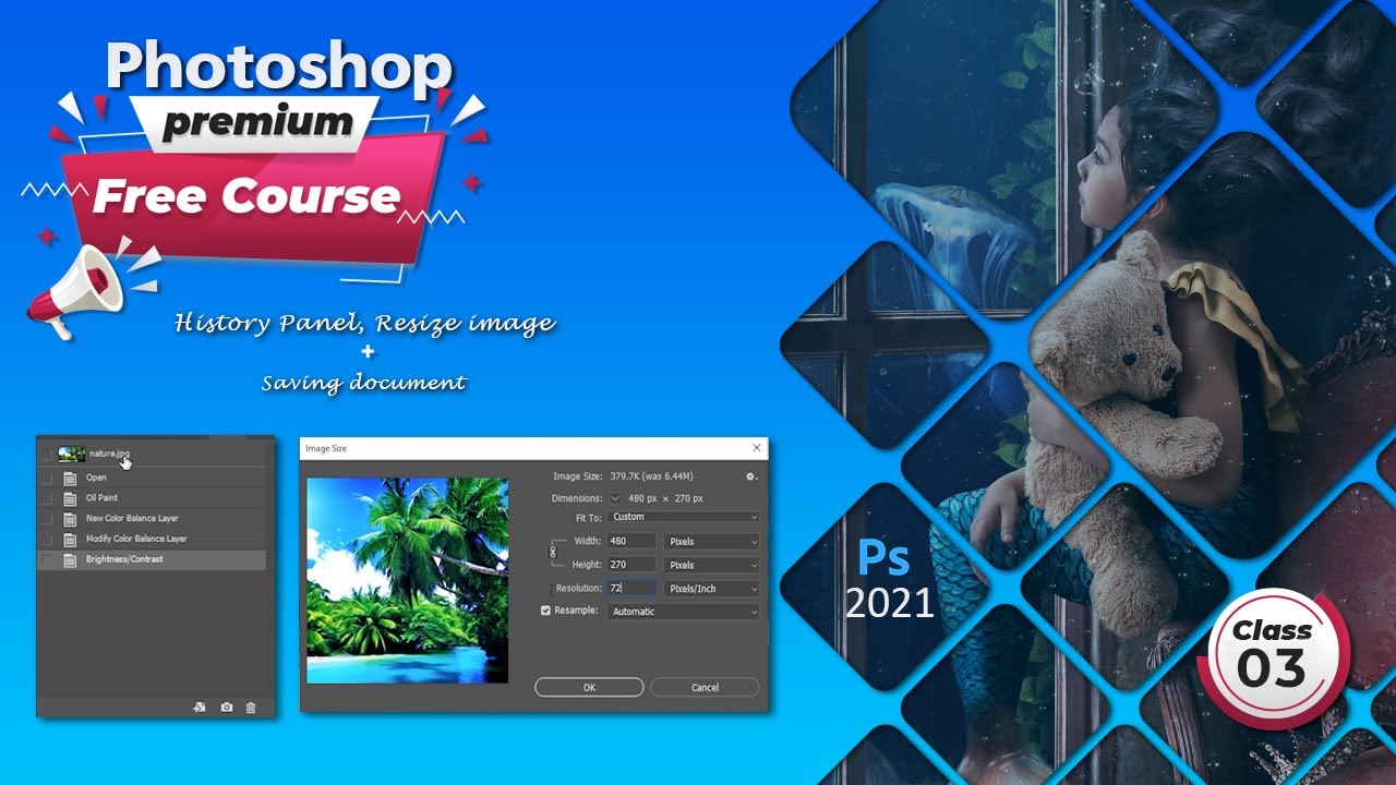 History Panel Resize Image In Photoshop Basics Tutorial For History Panel Resize Image In Photoshop Basics Tutorial For